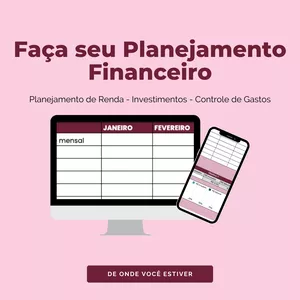 Imagem de capa para o Ebook Planilha Controle Financeiro Pessoal