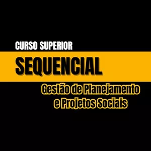 Imagem de capa para o Curso online Sequencial [17] - Gestão de Planejamento e Projetos Sociais