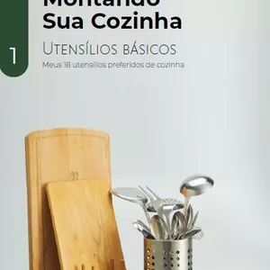 Imagem de capa para o Ebook Montando sua Cozinha