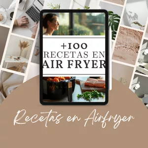 Imagen de portada para Ebook PACK de Recetas para Cocinar en la Air Fryer