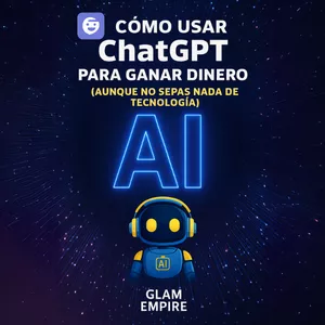 Imagen de portada para Ebook Cómo usar ChatGPT para ganar dinero  (Aunque no sepas nada de tecnología)