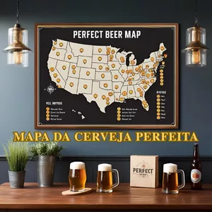 Imagem de capa para o Ebook Mapa da Cerveja Perfeita