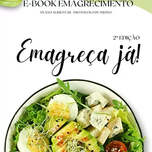 Imagem de capa para o Ebook E-BOOK EMAGREÇA JÁ 2• EDIÇÃO 
