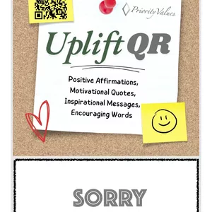 Cover image for Online course Uplift QR Sorry