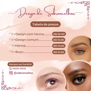 Imagem de capa para o Ebook PACK DE SOBRANCELHAS