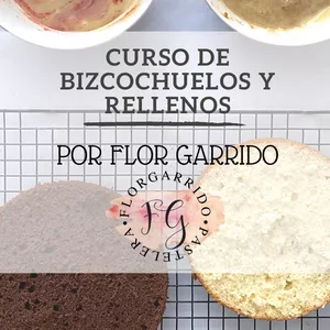 Imagen de portada para Curso online Curso online de Bizcochuelos y rellenos para tortas