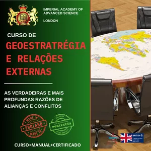 Imagem de capa para o Curso online GEOESTRATRÉGIA E RELAÇÕES EXTERNAS