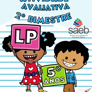 Imagem de capa para o Curso online Atividade Avaliativa - 2º bimestre -  Língua Portuguesa - 5º ano