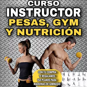 Imagen de portada para Curso online PLANOS PARA MAQUINAS DE GIMNASIO Y CURSO DE INSTRUCTORA O INSTRUCTOR DE GIMNASIO