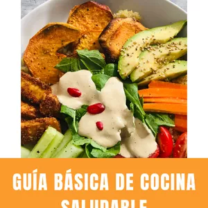 Imagen de portada para Ebook Guía básica de cocina saludable.