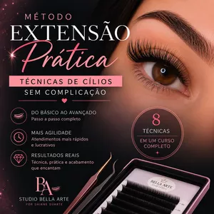 Imagem do curso     Método Cílios Práticos — Técnica, Agilidade e Resultado