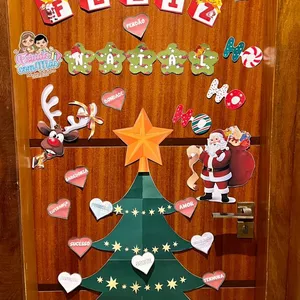 Imagem de capa para o Ebook Painel de natal para porta 