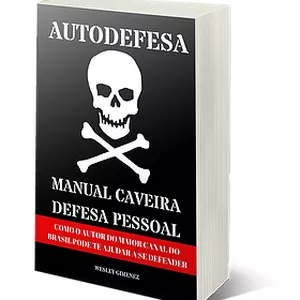 Imagem principal do produto E-BOOK MANUAL CAVEIRA DE DEFESA PESSOAL!
