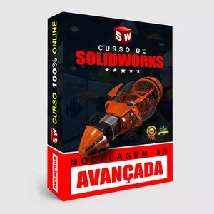 Imagem do curso CSMA - CURSO SOLIDWORKS MODELAGEM 3D AVANÇADA