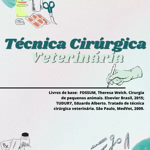 Imagem de capa para o Ebook Apostila de Técnica Cirúrgica Veterinária