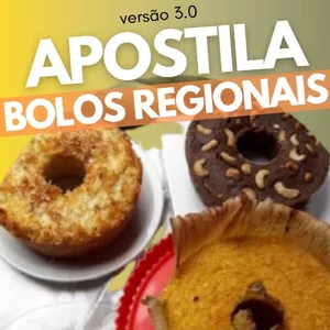 Imagem de capa para o Ebook Bolos Regionais