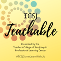 TCSJ Professional Learning Center logo