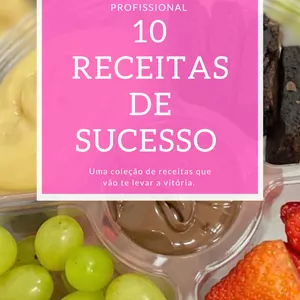 Imagem de capa para o Ebook 10 Receitas de Sucesso 