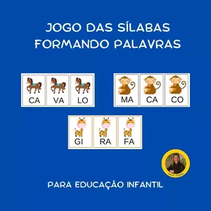 Imagem de capa para o Ebook Jogo das Sílabas