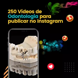 Imagem principal do produto 250 Vídeos de Odontologia para Redes Sociais de Dentistas