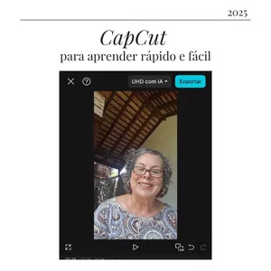 Imagem de capa para o Curso online CapCut - para aprender rápido e fácil