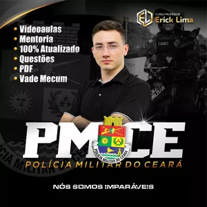 Imagem do curso Curso Professor Erick Lima - Imersão Polícia Militar do Ceará (PMCE)