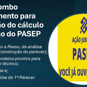 Imagem de capa para o Curso online Combo treinamento para elaboração do cálculo de revisão do PASEP