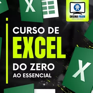 Imagem de capa para o Curso online Curso de Excel - Do Zero ao Essencial