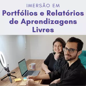 Imagem de capa para o Curso online Portfólios e Relatórios de Aprendizagens Livres