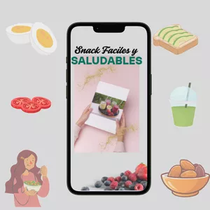 Imagen de portada para Ebook Snack Fáciles Y Saludables 
