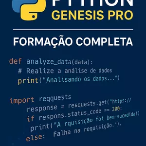Imagem do curso Python Genesis Pro – Formação Completa 