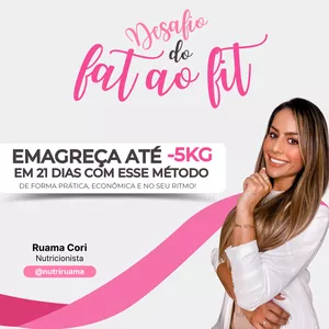Imagem de capa para o Ebook Método de Emagrecimento - Do Fat ao Fit