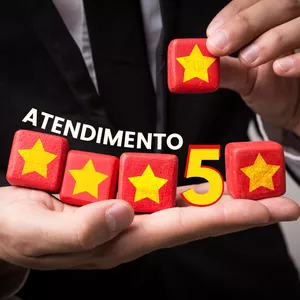 Imagem principal do produto ATENDIMENTO AO CLIENTE 5 ESTRELAS