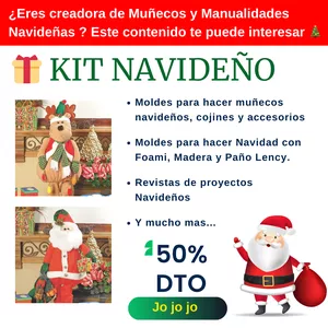 Imagen de portada para Curso online Moldes y Manualidades Navideñas