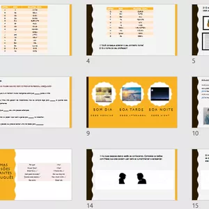 Imagem de capa para o Ebook MATERIAL PLE - AULA 1 (PORTUGUÊS PARA ESTRANGEIROS)