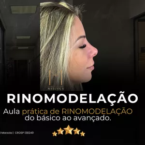 Imagem do curso Rinomodelação - Aula prática de rinomodelação do básico ao avançado.