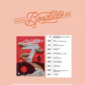 Imagen de portada para Ebook Publicación 07 del Club de Bordado Argentina
