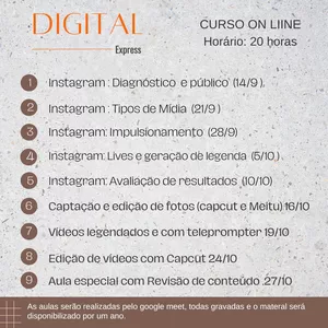 Imagem de capa para o Curso online DIGITAL EXPRESS