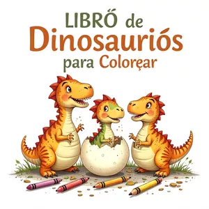 Imagen de portada para Ebook Dino-Doodles: ¡Color y Aventura Jurásica!
