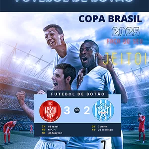 Imagem de capa para o Ebook A arte do futebol de botão