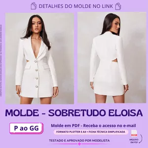 Imagem de capa para o Curso online MOLDE SOBRETUDO ELOISA