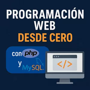 Imagen de portada para Curso online Desarrollador Web desde Cero: Domina PHP y MySQL