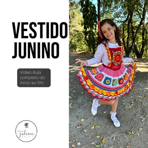 Imagem de capa para o Curso online Método Juliane Tassi - Vestido Junino