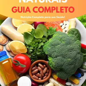 Imagem de capa para o Ebook Guia Essencial de Suplementos Naturais para a Saúde