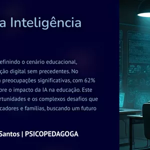 Imagem de capa para o Ebook A Educação e a Inteligência Artificial