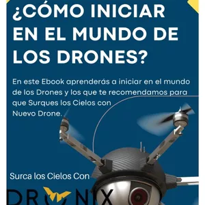 Imagen de portada para Ebook Como iniciar en el Mundo de los Drones 