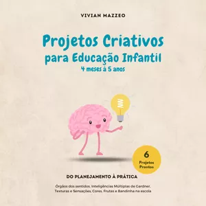 Cover image for Ebook Projetos Criativos para Educação Infantil