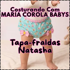 Imagem do curso Costurando com Maria Carola Babys - Tapa Fraldas Natasha
