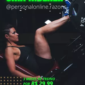 Imagem de capa para o Ebook Planilha de treino Feminina INICIANTE ref.0002
