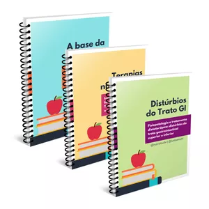 Imagem de capa para o Ebook Combo: A base da nutrição + terapias nutricionais + distúrbios do TGI